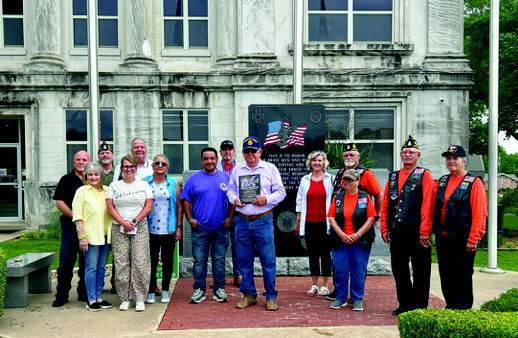 Many veterans and military personnel attended the Purple Heart Ceremony. Courtesy photo