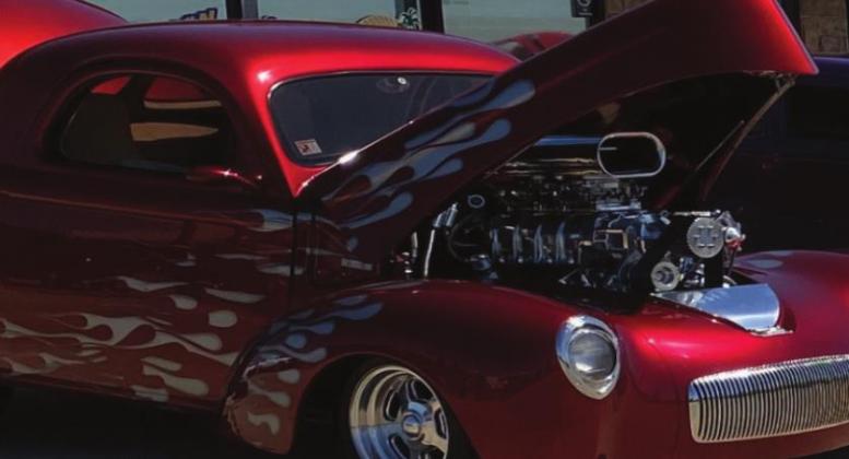 Keith Sterling drove away with Best of Show with his 1941 Willy’s Coupe Tom Stewart