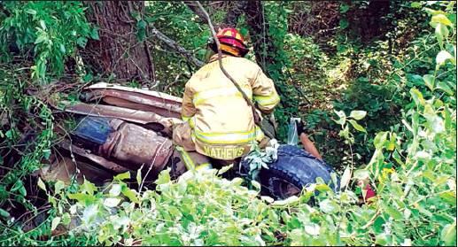 Shalene White • The Madill Record Madill High School senior Coty Tweedy was involved in a one vehicle rollover accident on July 10. Tweedy was med flighted to Texoma Medical Center (TMC) in Sherman. He is a member of the MHS wrestling, football and baseball teams.