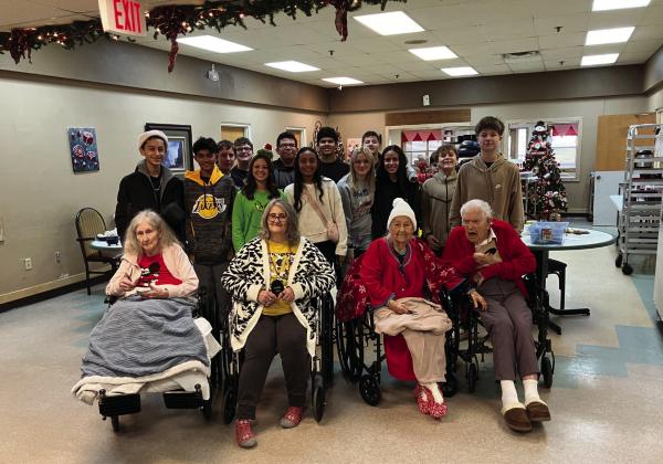 Marshall County classes spread holiday cheer