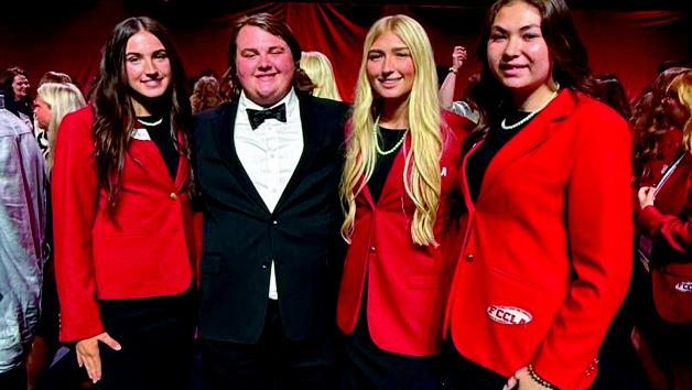KHS FCCLA students attended the FCCLA National Leadership Conference. Kooper Walker was elected 2026–2027 National Vice President of Development, Ella Weaver served as Oklahoma’s Lead Voting Delegate, Avery Ludrick and Kyndall Turnage attended leadership sessions. Courtesy photo