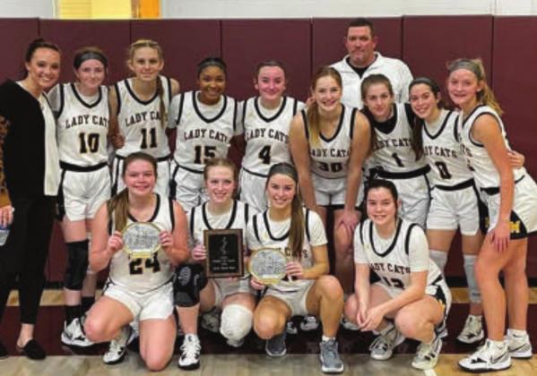 The Lady Wildcats took third place in the Atoka Tournament.