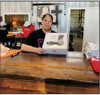 The Madill Record showed Patti Sparlin Realty and Pug Ugly how much they are appreciated by bringing them sweet treats from Sourdoe’s Bakery and Breads. Leslie Mowles • The Madill Record
