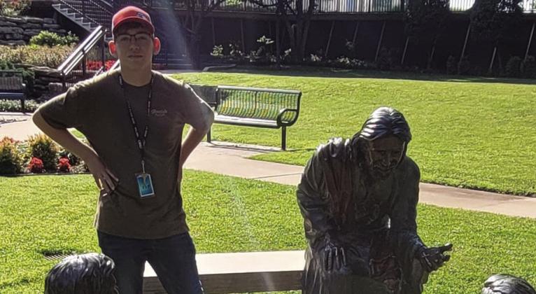 Jarron Cantrell from Kingston participated in the Oral Roberts University Math, Science and Engineering Summer Academy. Courtesy photo