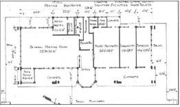 Floor Plan of Madill Union Depot. Photo courtesy of Missouri State Digital Collection