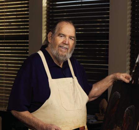 Left: The ARTesian Gallery &amp;amp; Studios hosts multiple First American exhibits and receptions every year. Right: Chickasaw Hall of Fame artist, Paul “Lance” Straughn is renowned for sharing his unique perspective on First American art. Courtesy photos