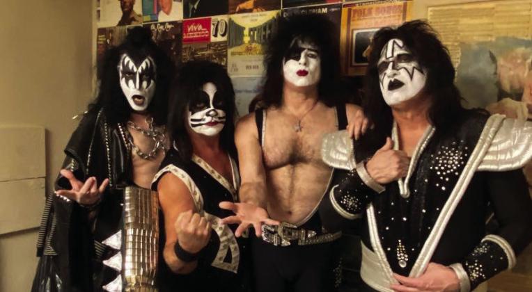 The KISS cover band Rock and Roll Over rocked the crowd at The Doghouse. Staci Stewart