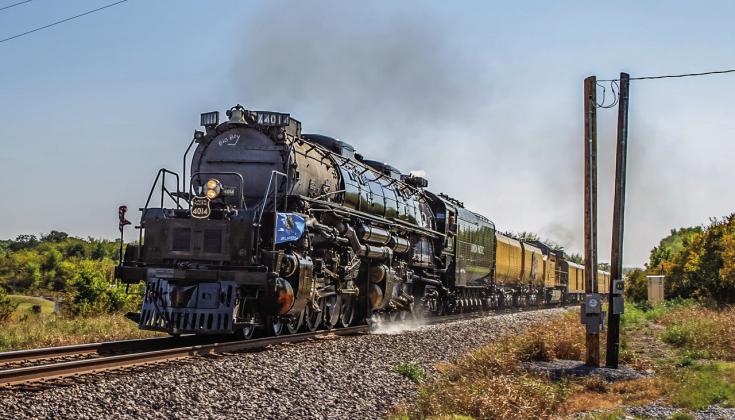 The Big Boy 401 thundered into Durant on October 13. Gary Henry