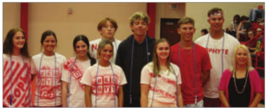 Multiple Kingston Seniors receiving the Murray State Rising Stars Scholarship. Gary Jackson