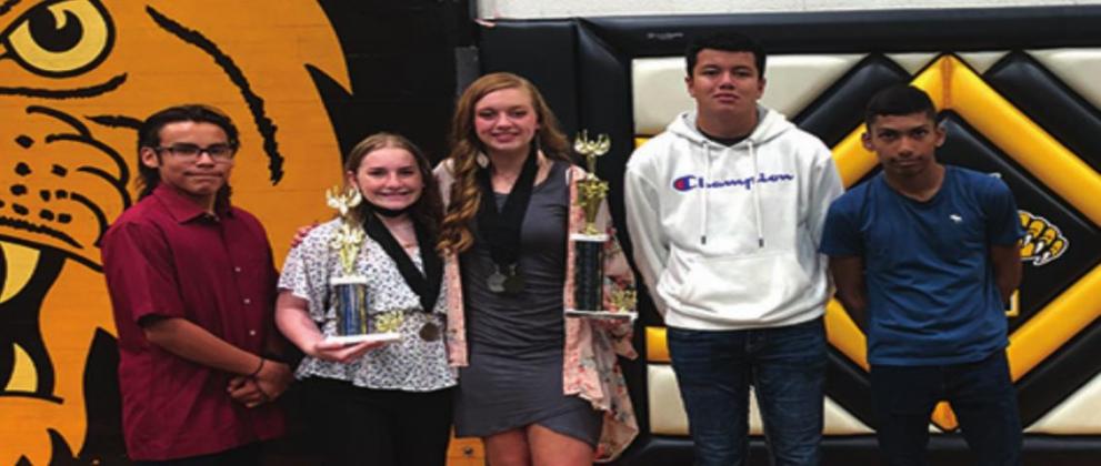 Madill students place at state conference