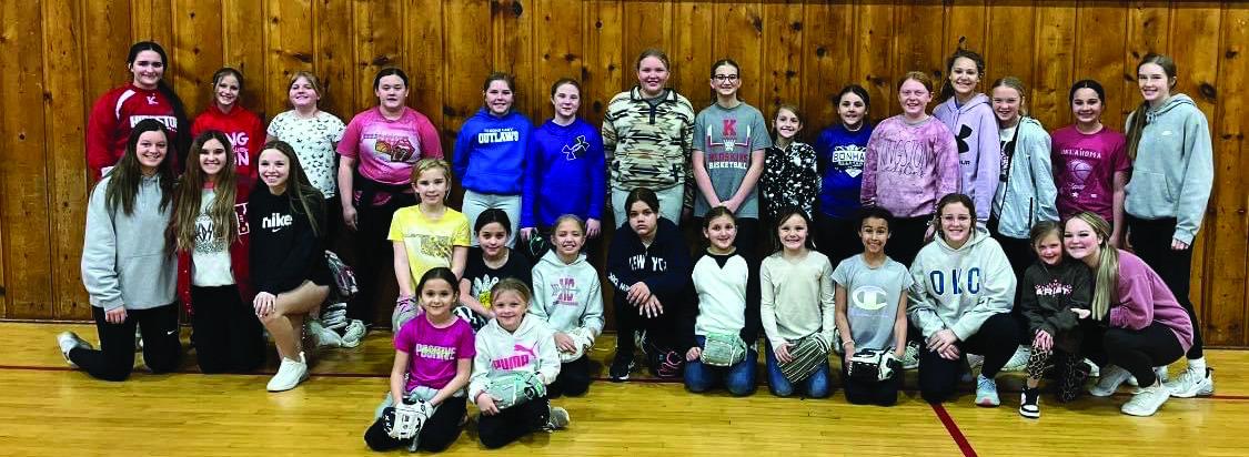 Kingston softball held a softball fundamentals camp for grades 3-6 on February 24. Courtesy photo