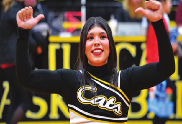 Ashtynn Hawkins is a Madill cheerleader who also participates in competetive cheer. Summer Bryant • The Madill Record