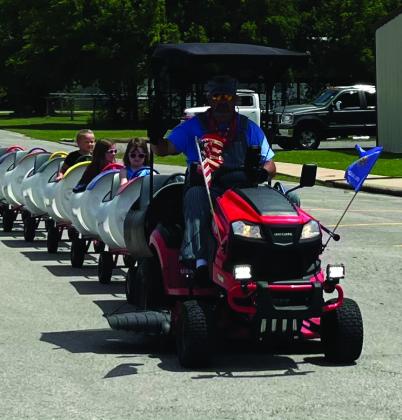 The 4th Annual Texoma Boat Show was held on May 30 in Kingston. The event offered activities like a train ride and a bouncy slide for kids. Courtesy photo