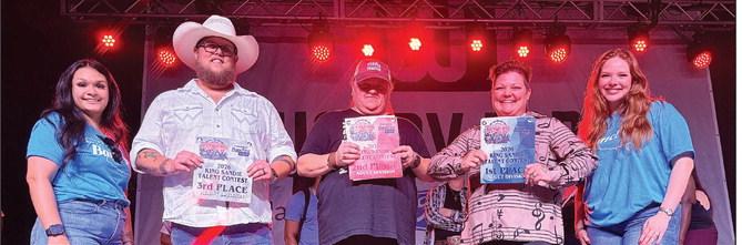 The winners in the adult division were Telina Rudd, 1st; Shalene White, 2nd; Barron Baird, 3rd. Courtesy photo