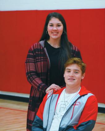Queen Candidate Brittany O’Steen &amp;amp; Senior Drew Capps