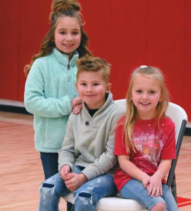 Ringbearer Rayden Landgraf &amp;amp; Flower Girls Paisley Forguson, and Ella Reno