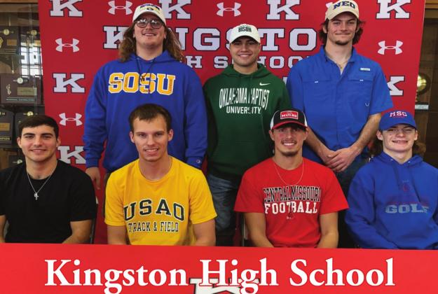 Local athletes sign college letters of intent