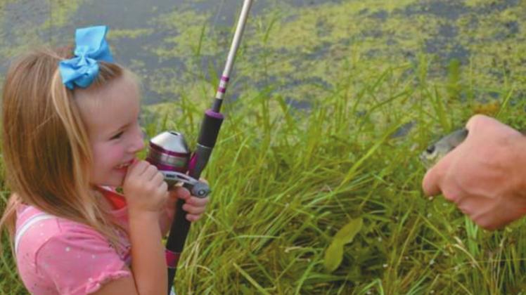 Oklahoman children in foster care were given the opportunity to go fishing with their foster families on Saturday, September 12th at South Lakes Park. Courtesy photo
