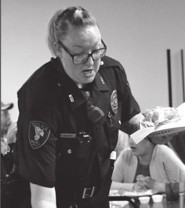 Raising money for the Shop with a Cop program