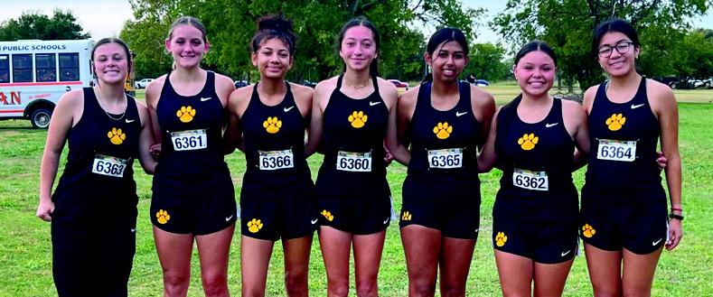 The Madill girl’s xc team are also headed to the state meet. They took 5th place at regionals. Courtesy photo