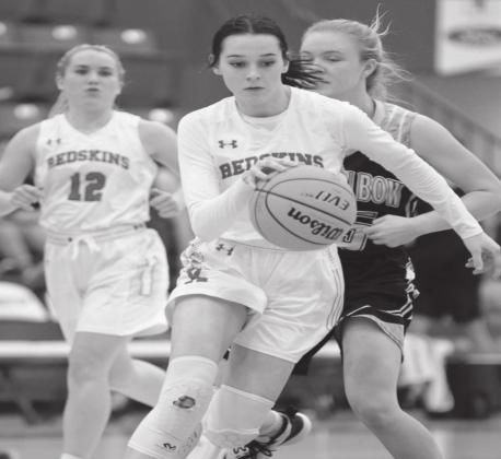 Lady Redskins barely lose to Broken Bow in tight game