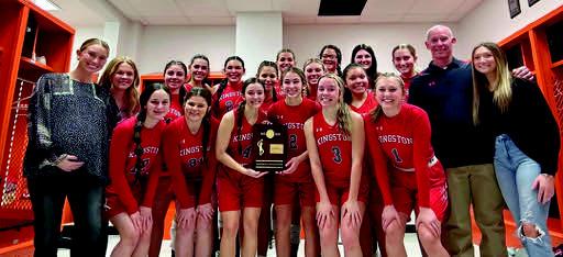The Lady Redskins won the Lake County Conference Championship. Courtesy photo