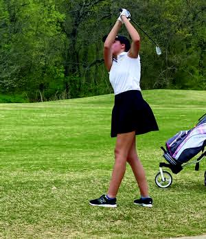 Abby Zang scored a 106 in the Dickson tournament. Courtesy photo