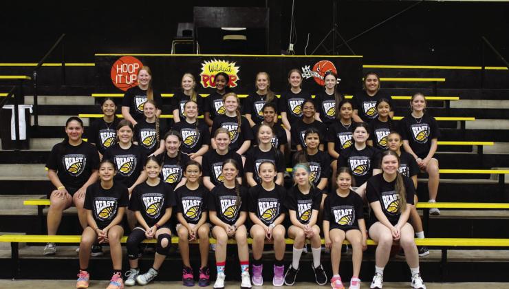 Madill High School hosted a two-week basketball camp for youth athletes. The camp is to help young athletes to hone their basketball skills. Summer Bryant
