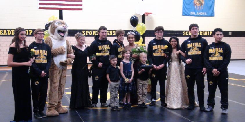 The Madill Homecoming Court