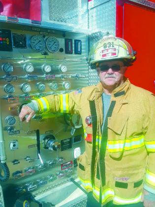 Dennis Self was a fire fighter for over three decades, spending the last few as the Fire Chief. He retired Feb. 28.