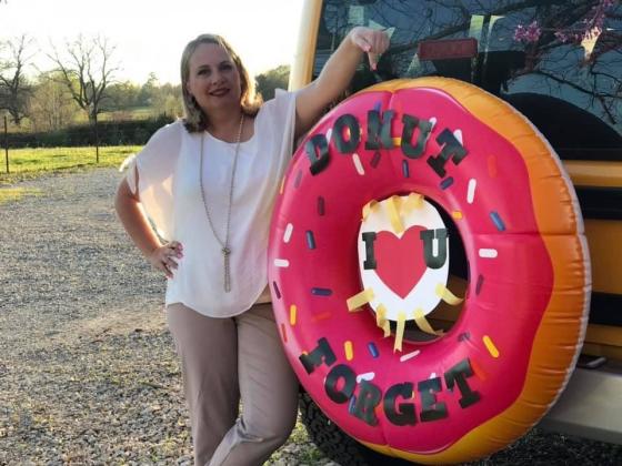 Madill Public Schools held a teacher parade on March 27. The parade of teachers in their vehicles started at the Wildcat Den and went through ten locations across town before returning to the Wildcat Den.