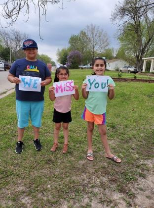 Madill Public Schools held a teacher parade on March 27. The parade of teachers in their vehicles started at the Wildcat Den and went through ten locations across town before returning to the Wildcat Den.