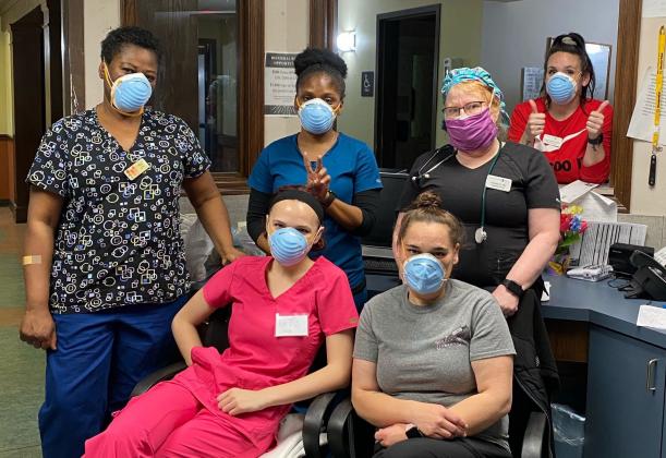 Staff at the Franciscan Villa in Broken Arrow, like all nursing homes, is preparing to receive rapid COVID-19 testing capability. Courtesy photo