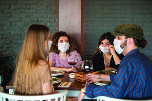 Diners can do their part to make reopening efforts successful and sustainable by staying home if they are experiencing any symptoms of COVID-19.