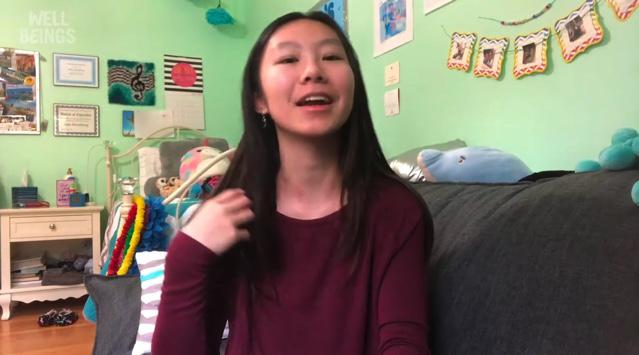 Jada, a 16-year-old speaks about how she copes with anxiety and stress.
