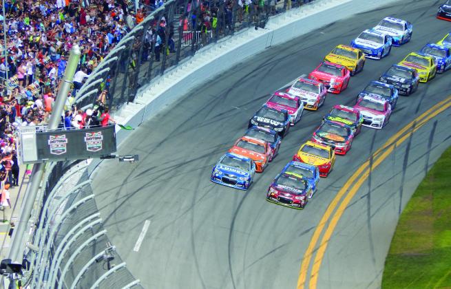 Thousands of fans wait with excitement as the green flag drops down at Daytona 500. (Courtesy photo)