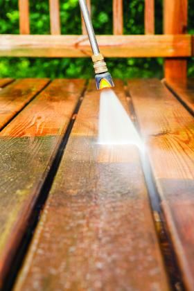 Power washing is a great way to give a home a fresh, clean look in spring. (Courtesy photo)