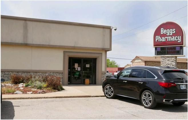 Oklahoma's $2.6 million shipment of hydroxychloroquine, once touted as a promising treatment for COVID-19, was shipped to Beggs Pharmacy in Pryor last year. The pharmacy stored the drug for several months before it was sent to a warehouse in Oklahoma City. (Rip Stell/For Oklahoma Watch)