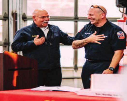 Firefighther retires after 23 years of service