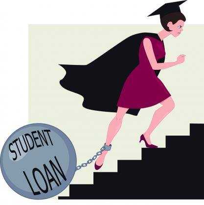 Individuals with student loan debt can look into various strategies to help ease their debt burdens. (Courtesy photo)
