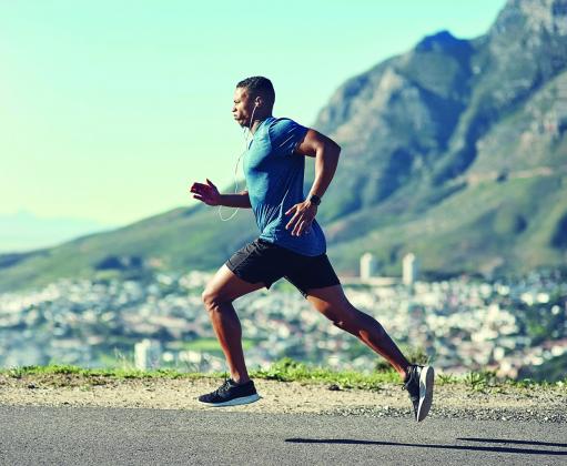Individuals who can’t wait to lace up their sneakers and hit the road should consider the pros and cons of running before doing so. (Courtesy photo)