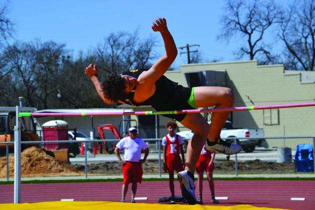 Kingston and Madill both competed in the track meet on March 25, 2022. Summer Bryant • The Madill Record