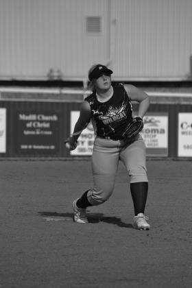 The Madill Softball Team played Thackerville on March 27, 2022. Unfortunately, the girls lost 14 to 2. Summer Bryant • The Madill Record