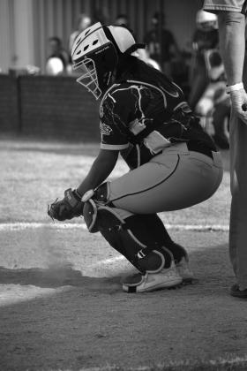 The Madill Softball Team played Thackerville on March 27, 2022. Unfortunately, the girls lost 14 to 2. Summer Bryant • The Madill Record