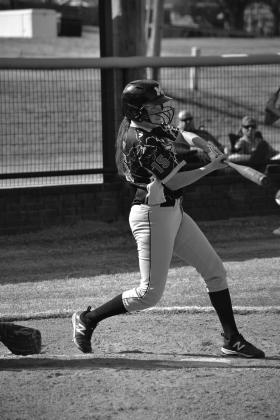 The Madill Softball Team played Thackerville on March 27, 2022. Unfortunately, the girls lost 14 to 2. Summer Bryant • The Madill Record