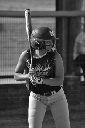 The Madill Softball Team played Thackerville on March 27, 2022. Unfortunately, the girls lost 14 to 2. Summer Bryant • The Madill Record