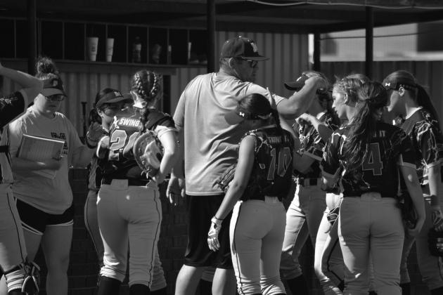 The Madill Softball Team played Thackerville on March 27, 2022. Unfortunately, the girls lost 14 to 2. Summer Bryant • The Madill Record