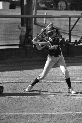 The Madill Softball Team played Thackerville on March 27, 2022. Unfortunately, the girls lost 14 to 2. Summer Bryant • The Madill Record