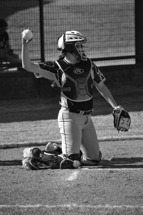 The Madill Softball Team played Thackerville on March 27, 2022. Unfortunately, the girls lost 14 to 2. Summer Bryant • The Madill Record
