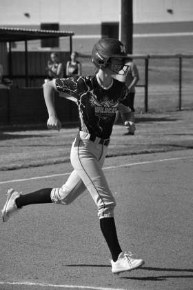 The Madill Softball Team played Thackerville on March 27, 2022. Unfortunately, the girls lost 14 to 2. Summer Bryant • The Madill Record